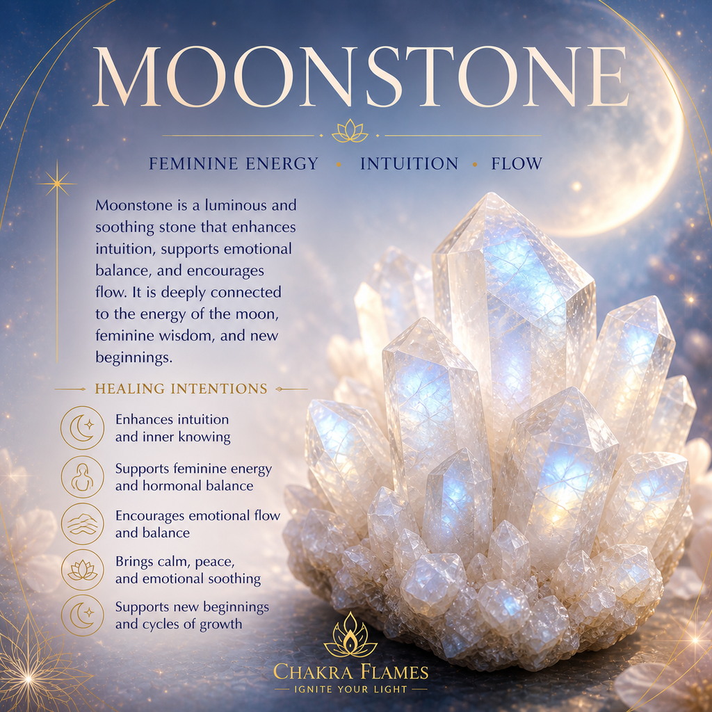 Moonstone crystal